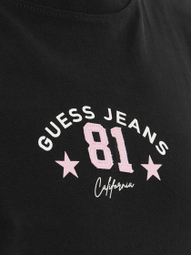 Жіноча чорна футболка модель W6RI20.K8HM0;JBLK Фото