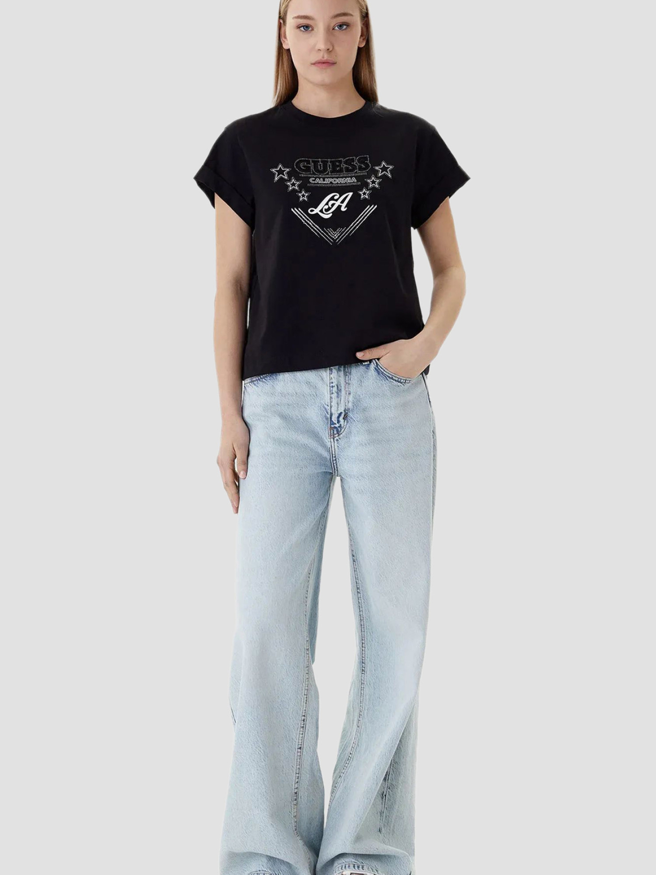 Футболка GUESS модель W6RI30.I3Z14;JBLK Фото