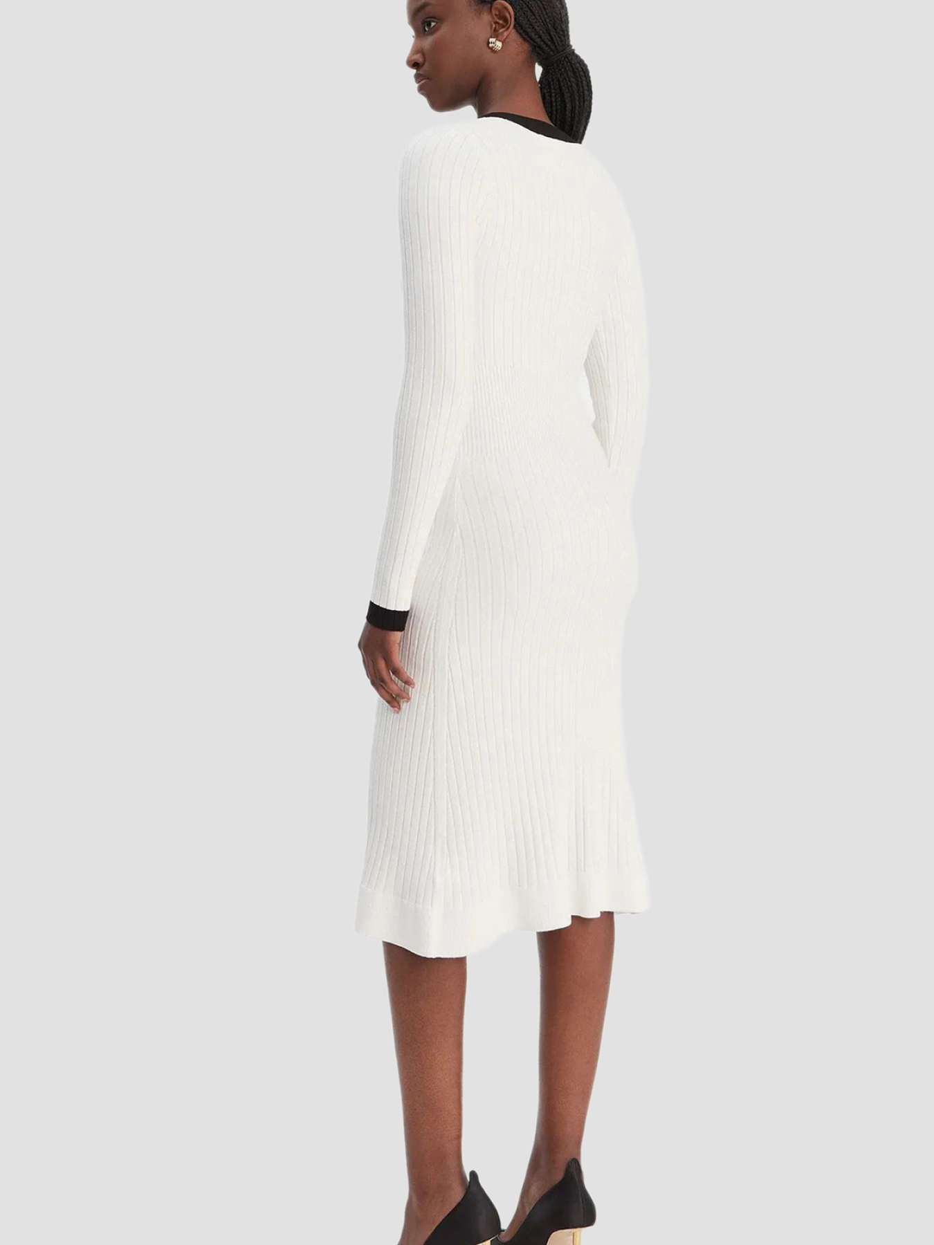 Женское белое платье модель W6RK38.Z3HP2;G012 Фото