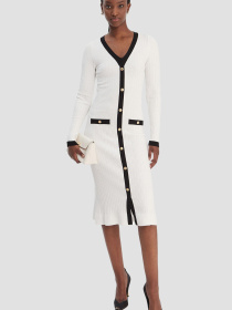 Женское белое платье модель W6RK38.Z3HP2;G012 Фото