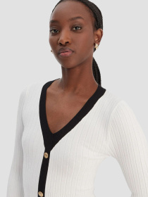 Женское белое платье модель W6RK38.Z3HP2;G012 Фото