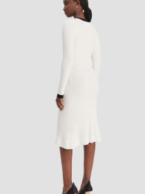 Женское белое платье модель W6RK38.Z3HP2;G012 Фото