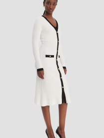 Женское белое платье модель W6RK38.Z3HP2;G012 Фото