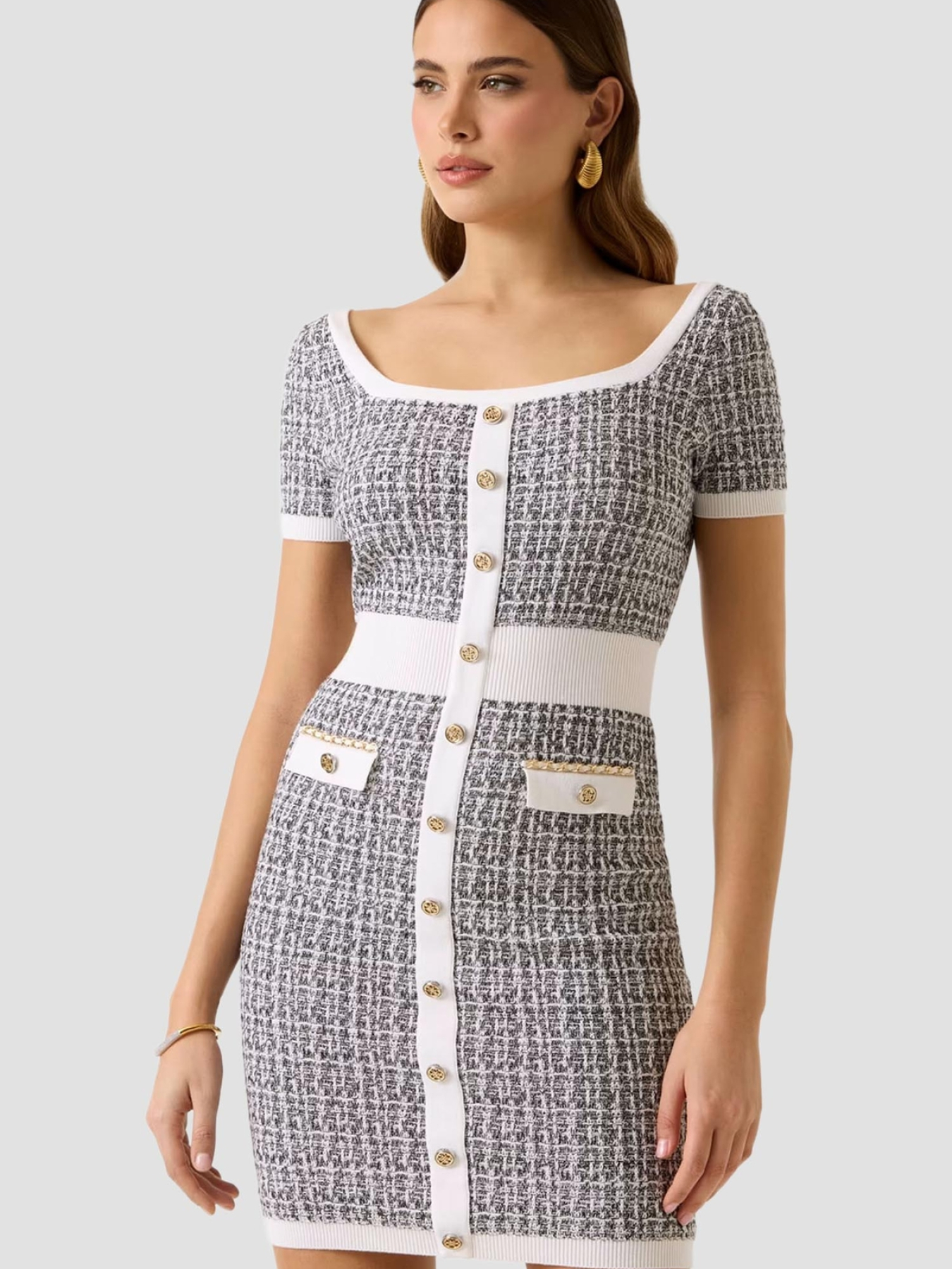 Платье мини GUESS модель W6RK42.Z0361;FJ5N Платье мини GUESS модель W6RK42.Z0361;FJ5N Фото