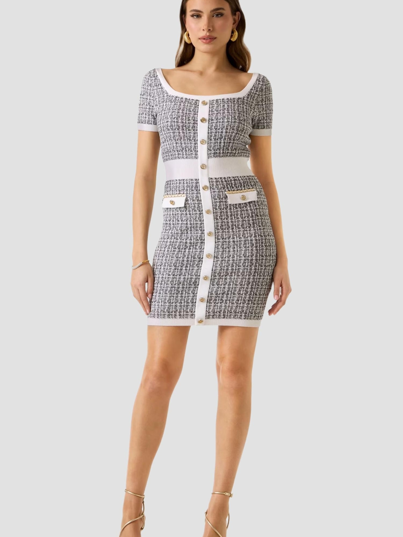 Платье мини GUESS модель W6RK42.Z0361;FJ5N Платье мини GUESS модель W6RK42.Z0361;FJ5N Фото