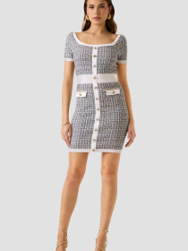 Платье мини GUESS модель W6RK42.Z0361;FJ5N Платье мини GUESS модель W6RK42.Z0361;FJ5N Фото