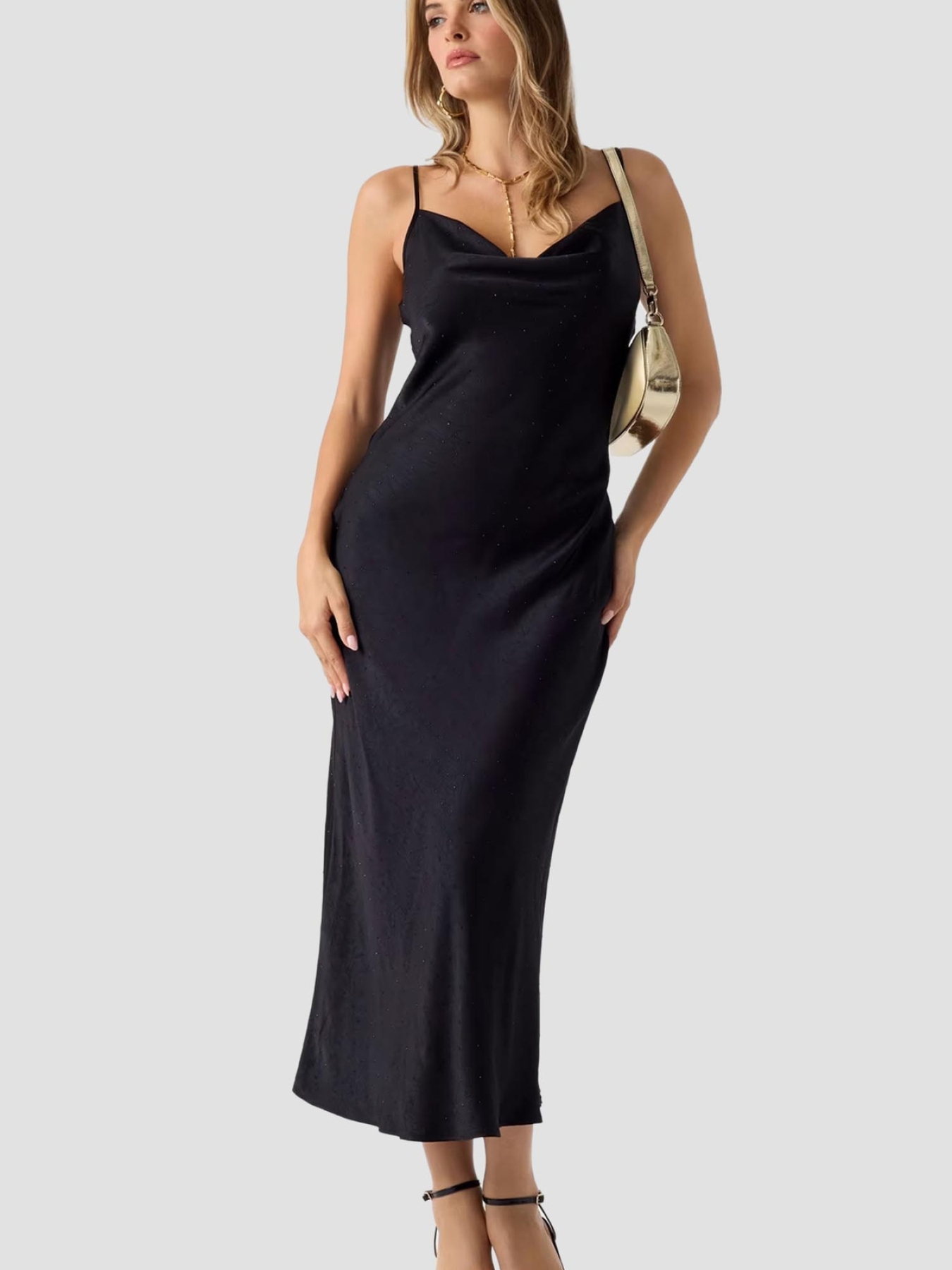 Сукня міді GUESS модель W6RK50.WJ732;JBLK Фото