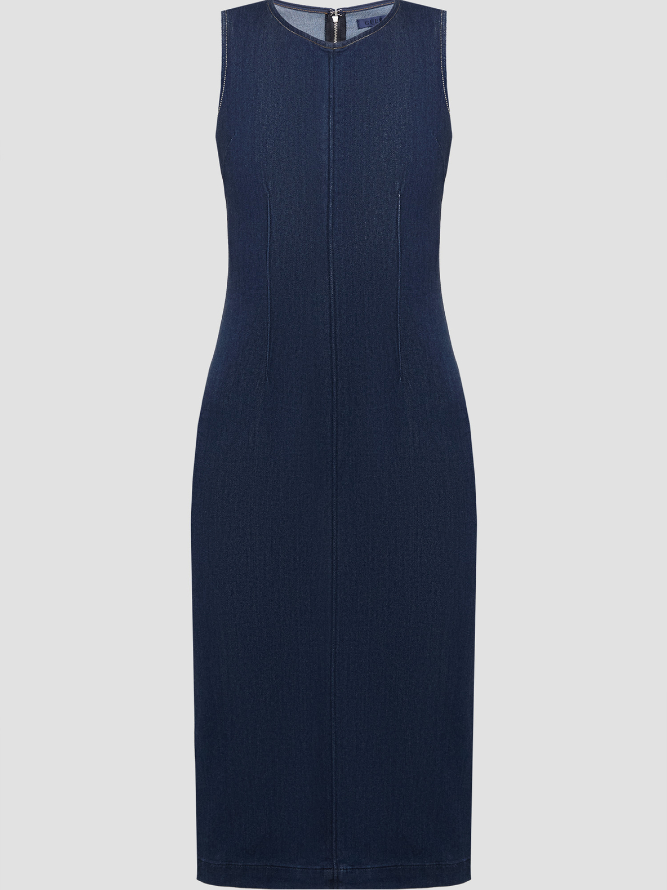 Женское темно-синее джинсовое платье модель W6RK72.D6980;OKLN Фото