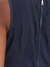 Женское темно-синее джинсовое платье модель W6RK72.D6980;OKLN Фото