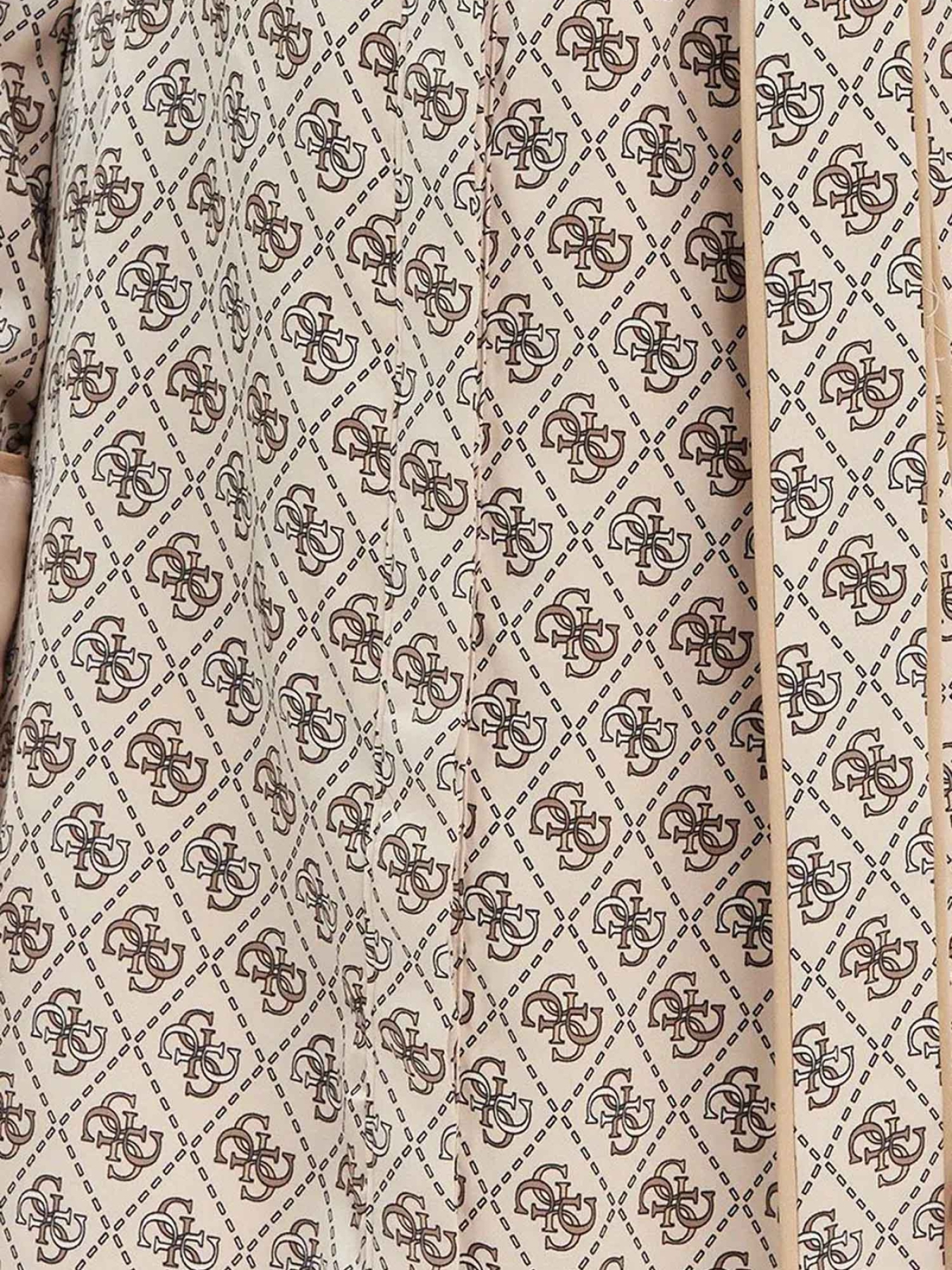 Женское бежевое платье с узором модель W6RK90.WF1T2;P1WE Женское бежевое платье с узором модель W6RK90.WF1T2;P1WE Фото