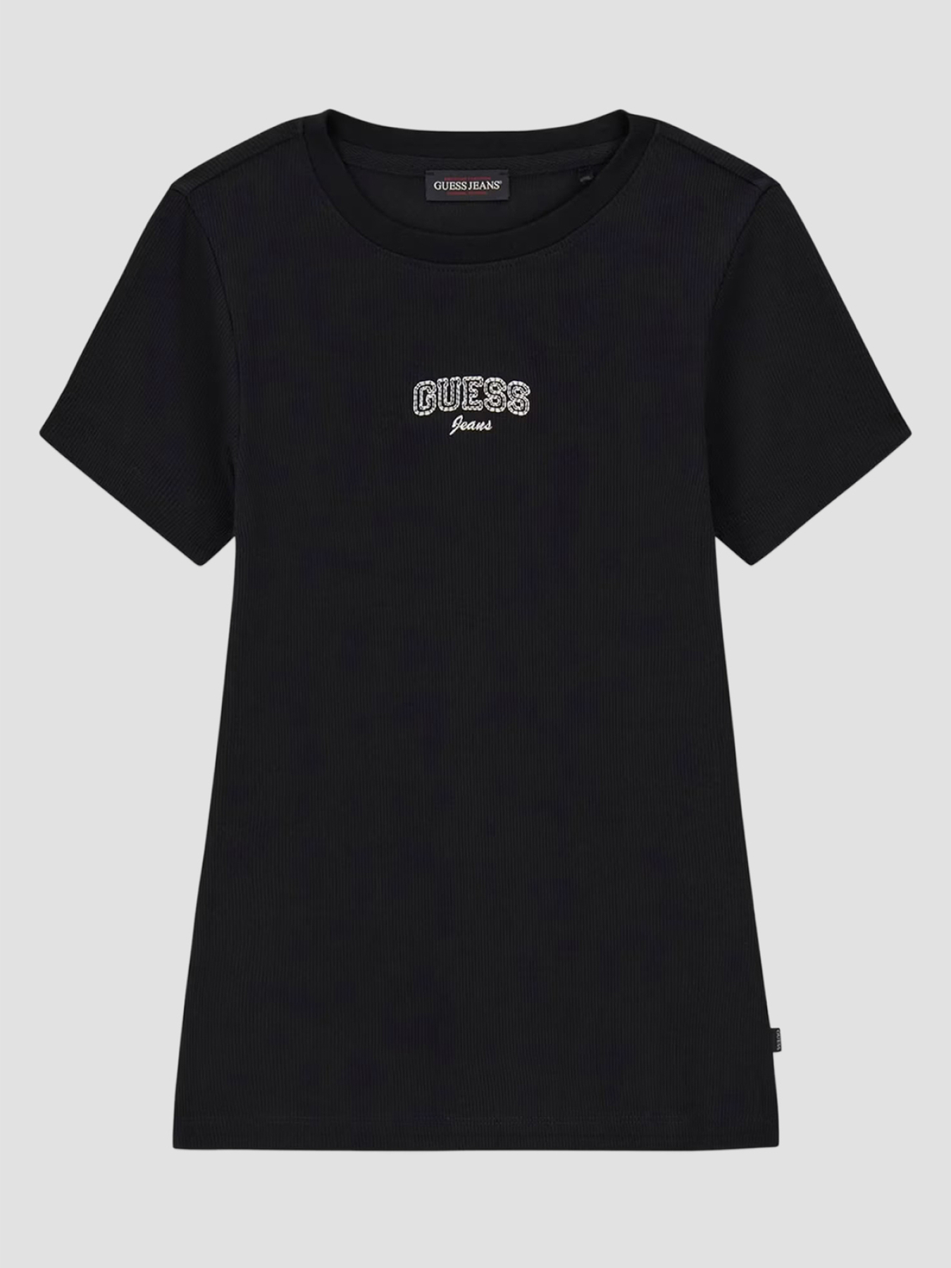 Жіноча чорна футболка модель W6RP21.KA0H1;JBLK Фото