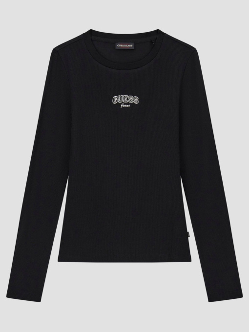 Лонгслив Guess Jeans модель W6RP22.KA0H1;JBLK Фото