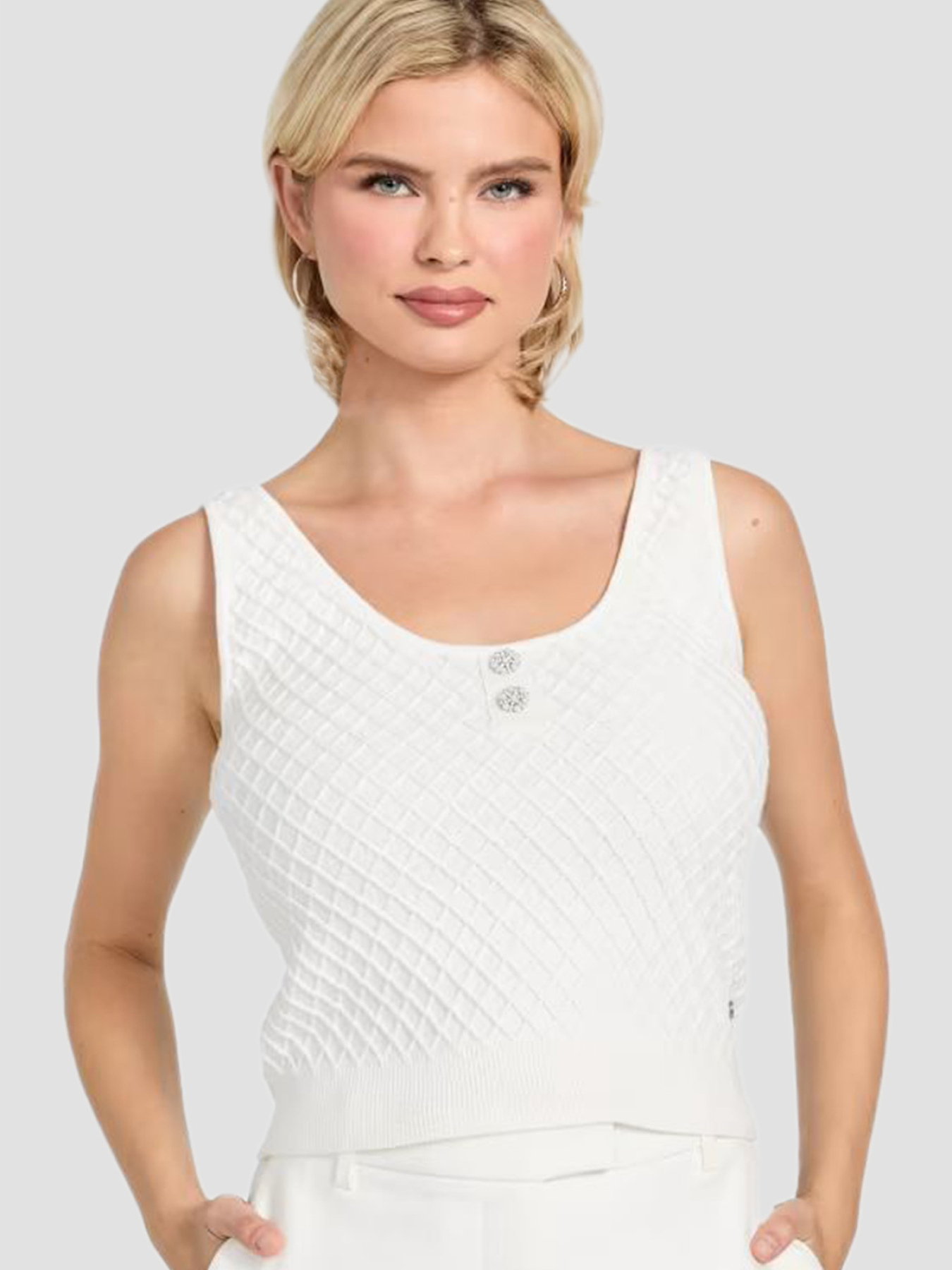 Майка GUESS модель W6RR28.Z3P41;G012 Майка GUESS модель W6RR28.Z3P41;G012 Фото