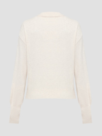 Женское бежевое поло модель W6RR63.Z3PK0;H72H Фото