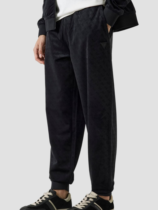 Мужские черные спортивные брюки с узором модель Z6RB14.KD612;PJ69 Фото