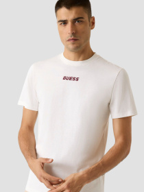 Мужская белая футболка модель Z6RI00.I3Z14;G018 Фото