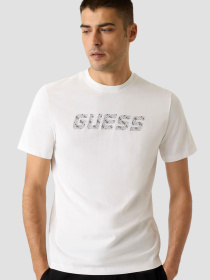 Мужская белая футболка модель Z6RI15.I3Z14;G018 Фото