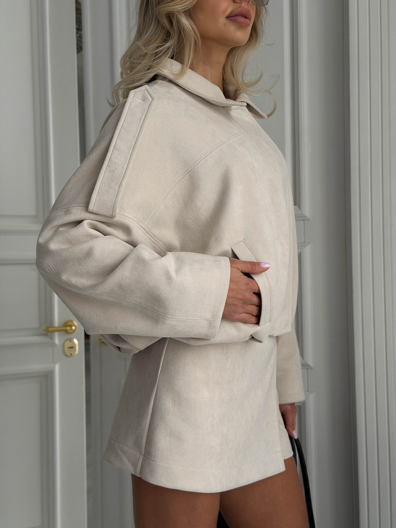 Бомбер Трім молоко модель Trim_moloko Фото