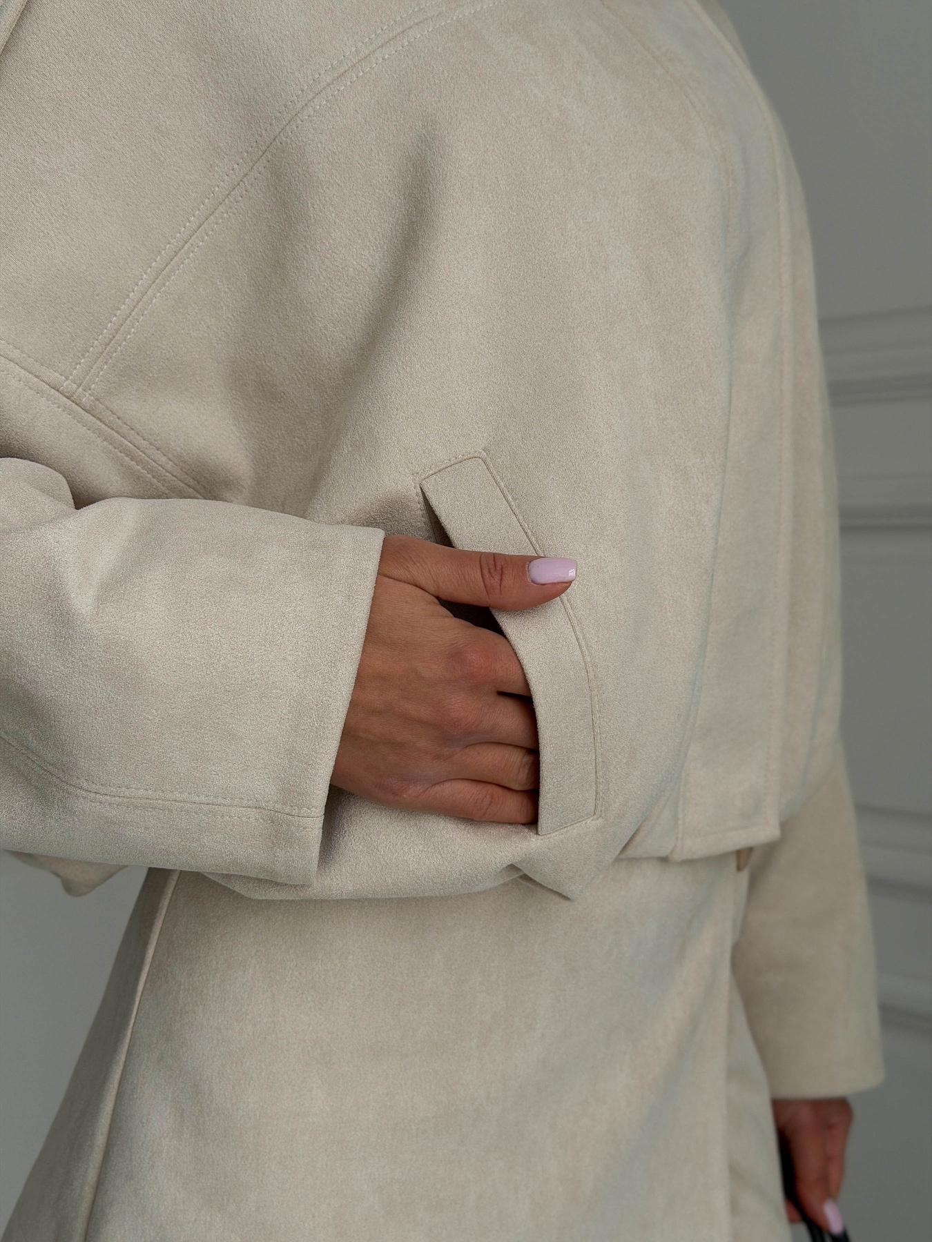 Бомбер Трім молоко модель Trim_moloko Фото