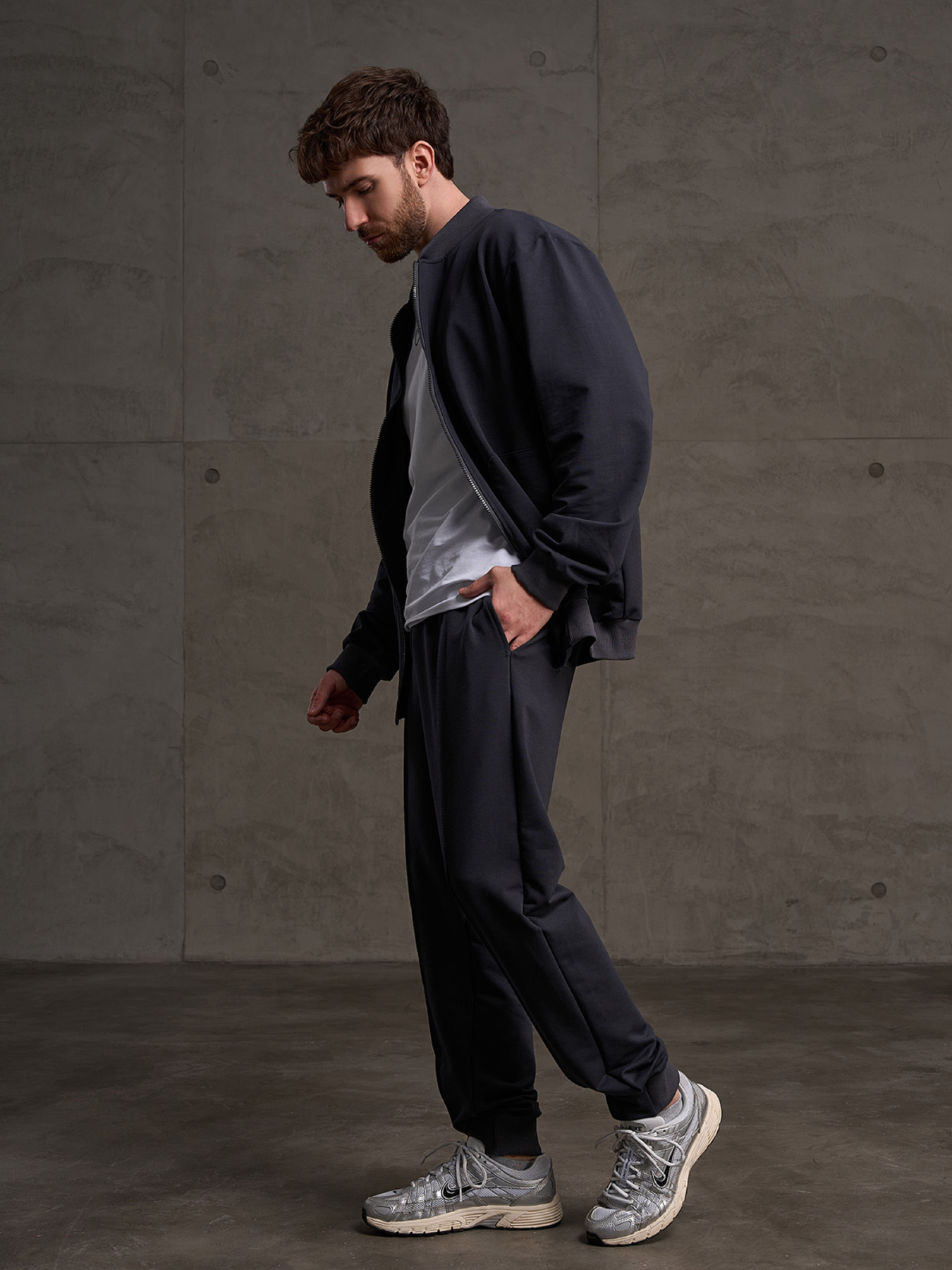 Спортивные костюмы модель GN-554_серый Фото