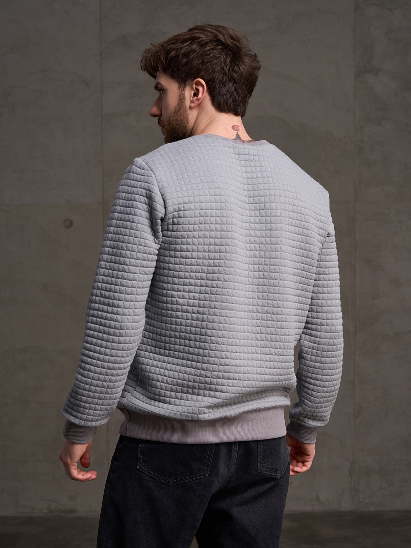 Толстовки чоловічі модель GN-555_светло-серый Фото