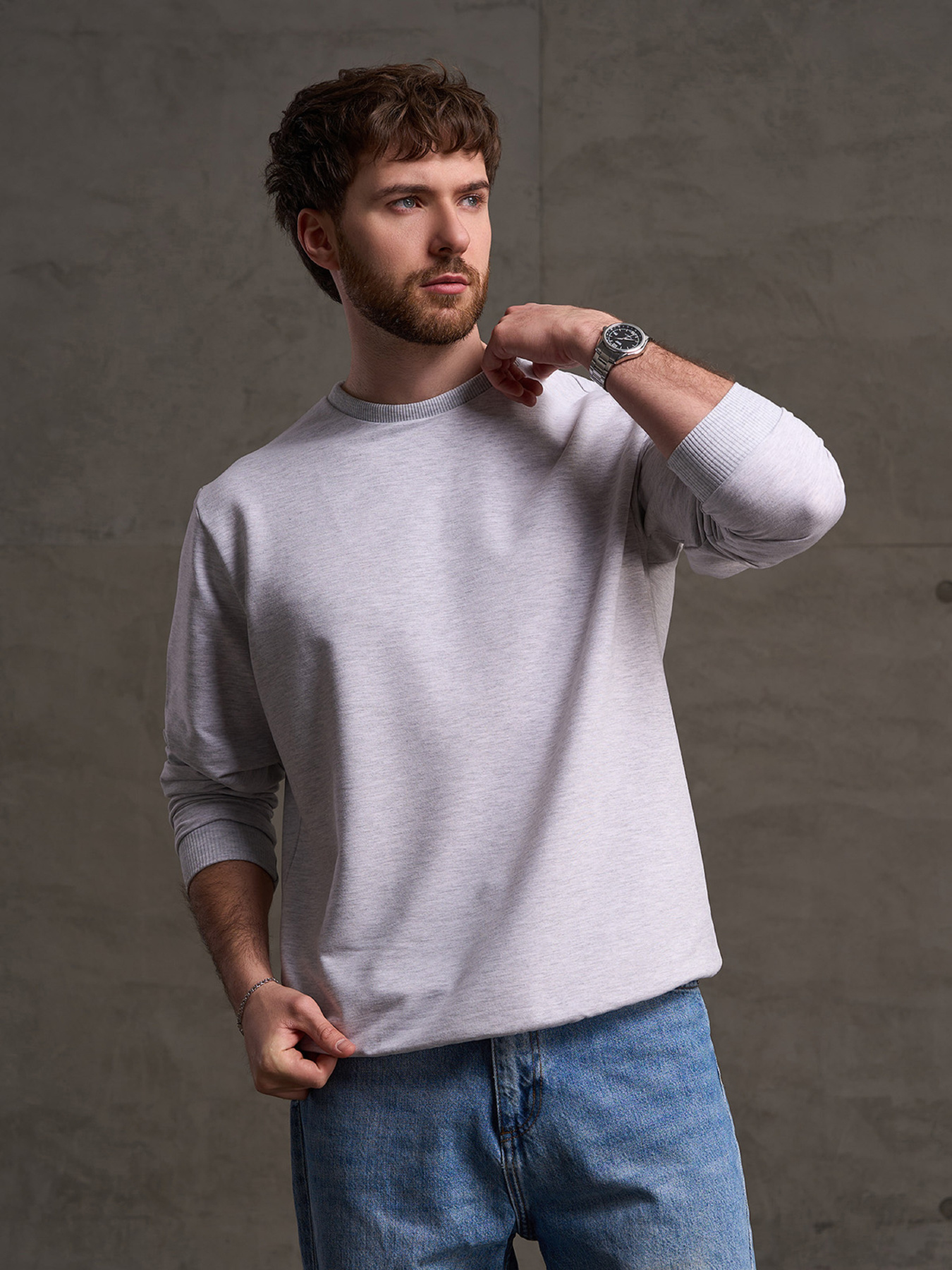 Толстовки модель GN-556_светло-серый Фото