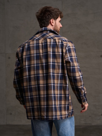 Сорочка в клітинку ISSA Plus модель GN-557_мультиколор Фото