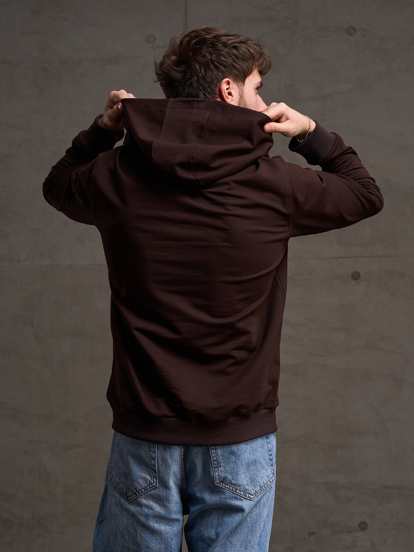 Толстовки модель GN-560_темно-коричневый Фото