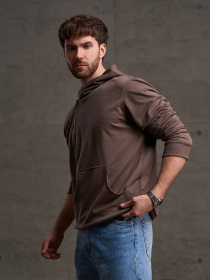 Толстовки модель GN-561_коричневый Фото