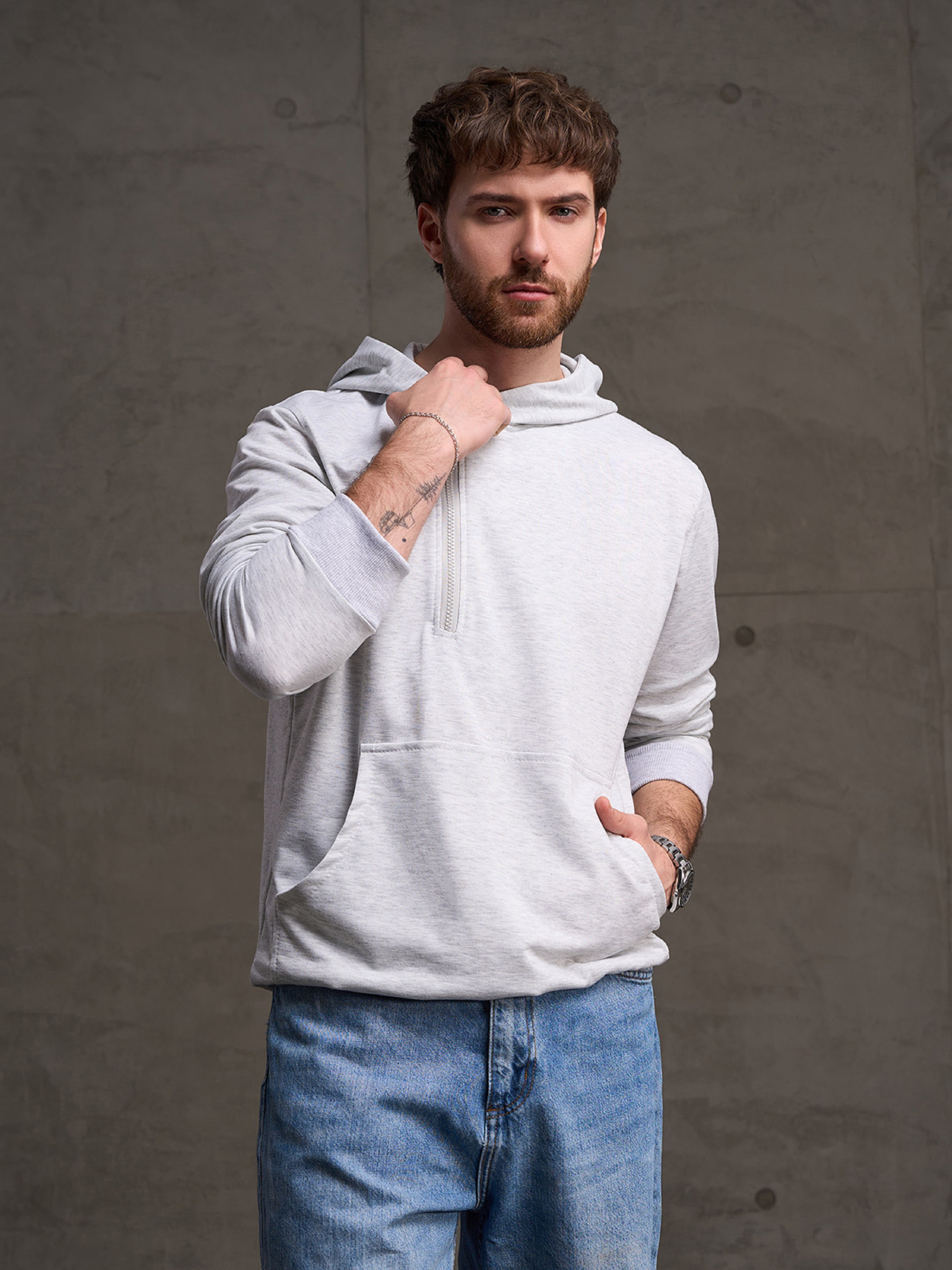 Толстовки модель GN-561_светло-серый Фото