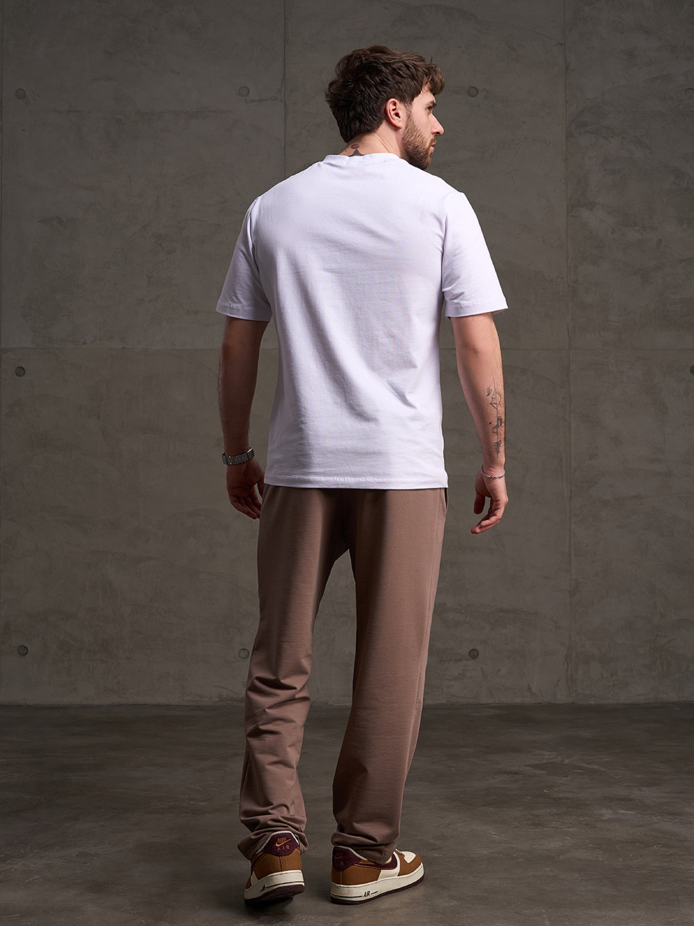 Спортивные штаны модель GN-563_бежевый Фото