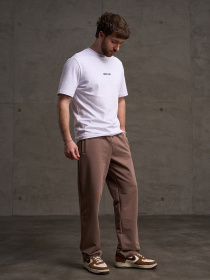 Спортивные штаны модель GN-563_бежевый Фото