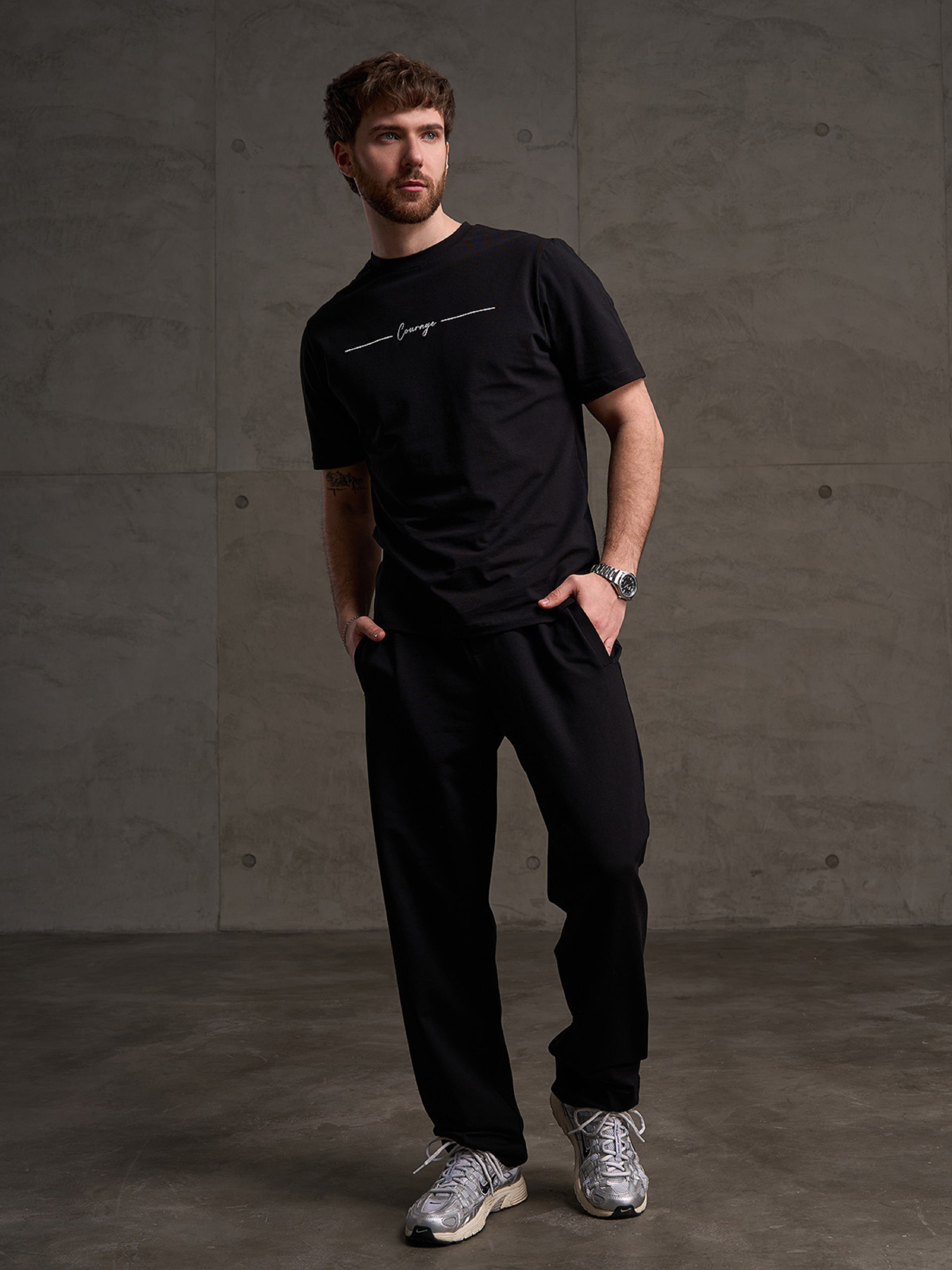 Спортивные штаны модель GN-563_черный Фото