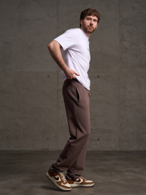 Спортивные штаны модель GN-564_бежевый Фото