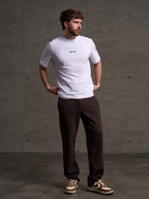 Спортивные штаны модель GN-564_темно-коричневый Фото
