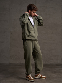 Спортивные штаны модель GN-565_оливковый Фото