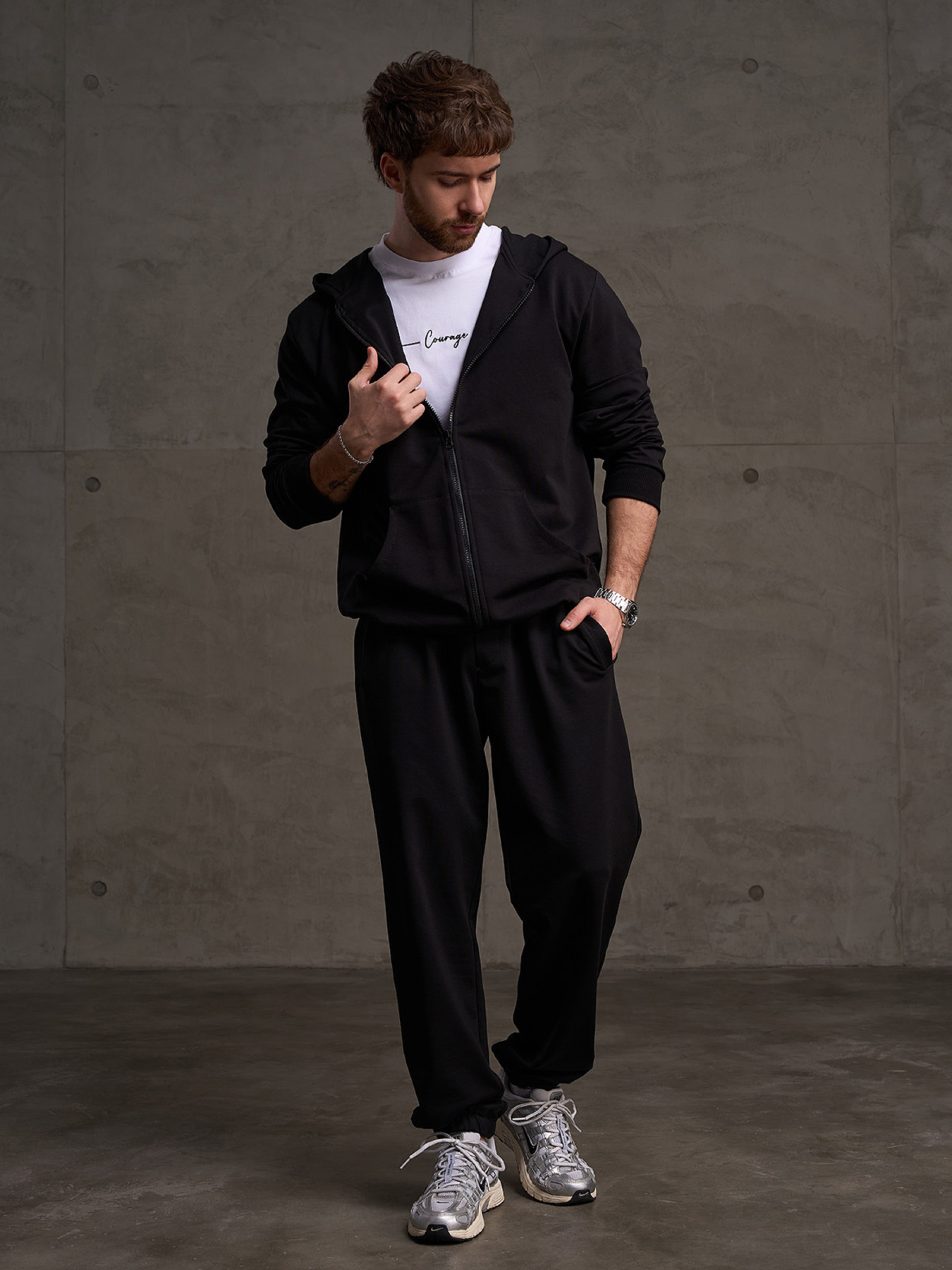 Спортивные штаны модель GN-565_черный Фото