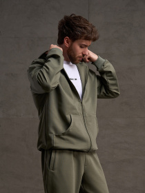 Толстовки модель GN-566_оливковый Фото