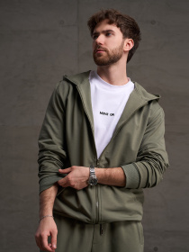 Толстовки модель GN-566_оливковый Фото