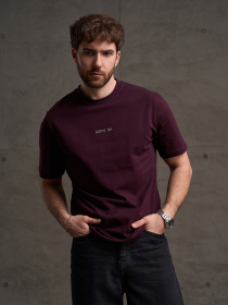 Футболки модель GN-568_темно-бордовый Фото
