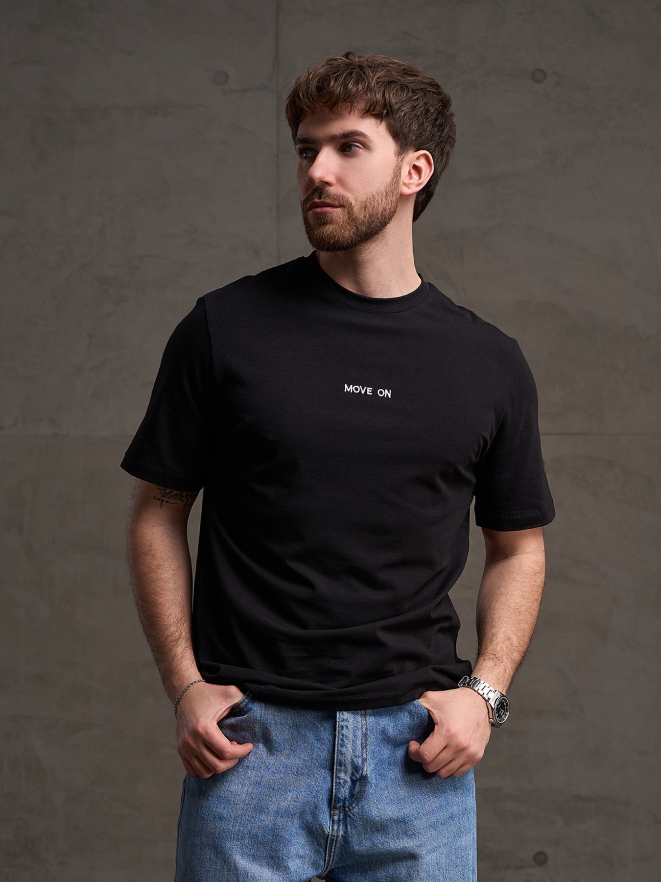 Футболки модель GN-568_черный Фото