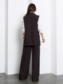 Костюмы модель 15106_темно-коричневый Фото