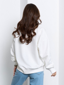 Толстовки модель 15551_молочный Фото