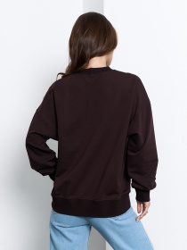 Толстовки модель 15551_темно-коричневый Фото