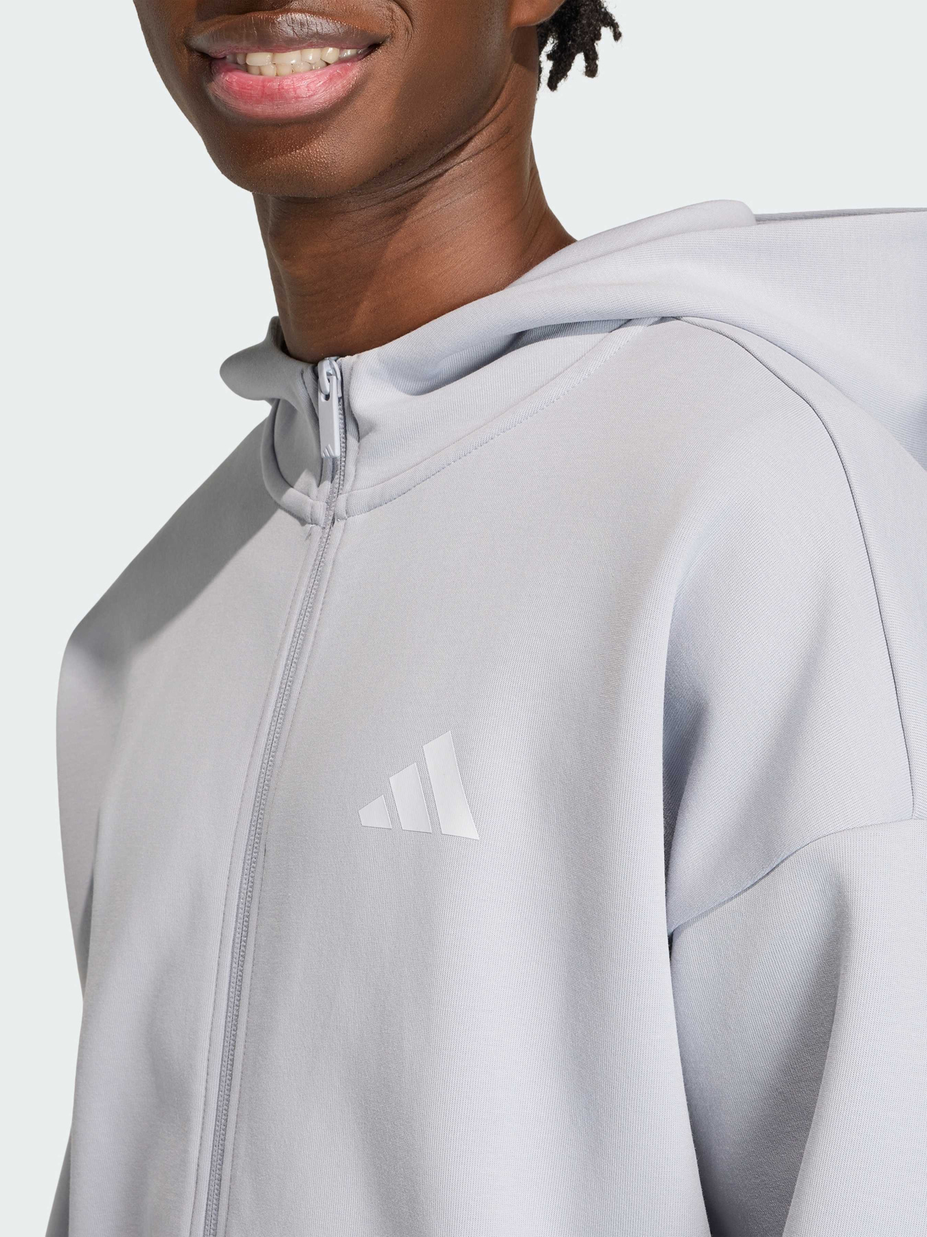 Толстовка Future Icons Small Logo Full-Zip модель KD7662 Фото