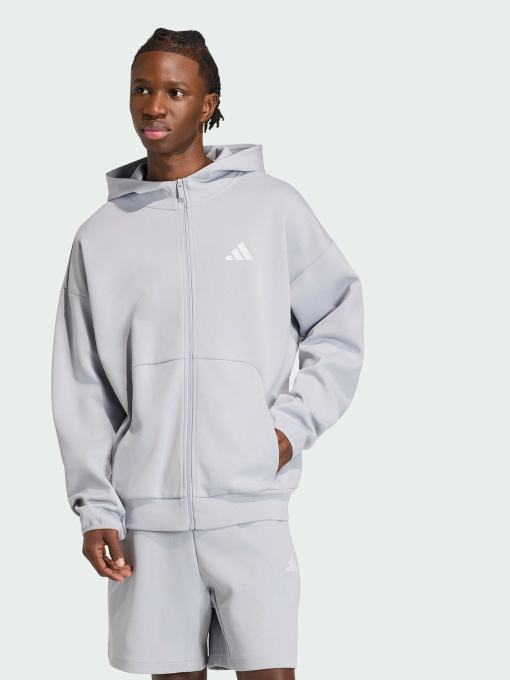 Толстовка Future Icons Small Logo Full-Zip модель KD7662 Фото