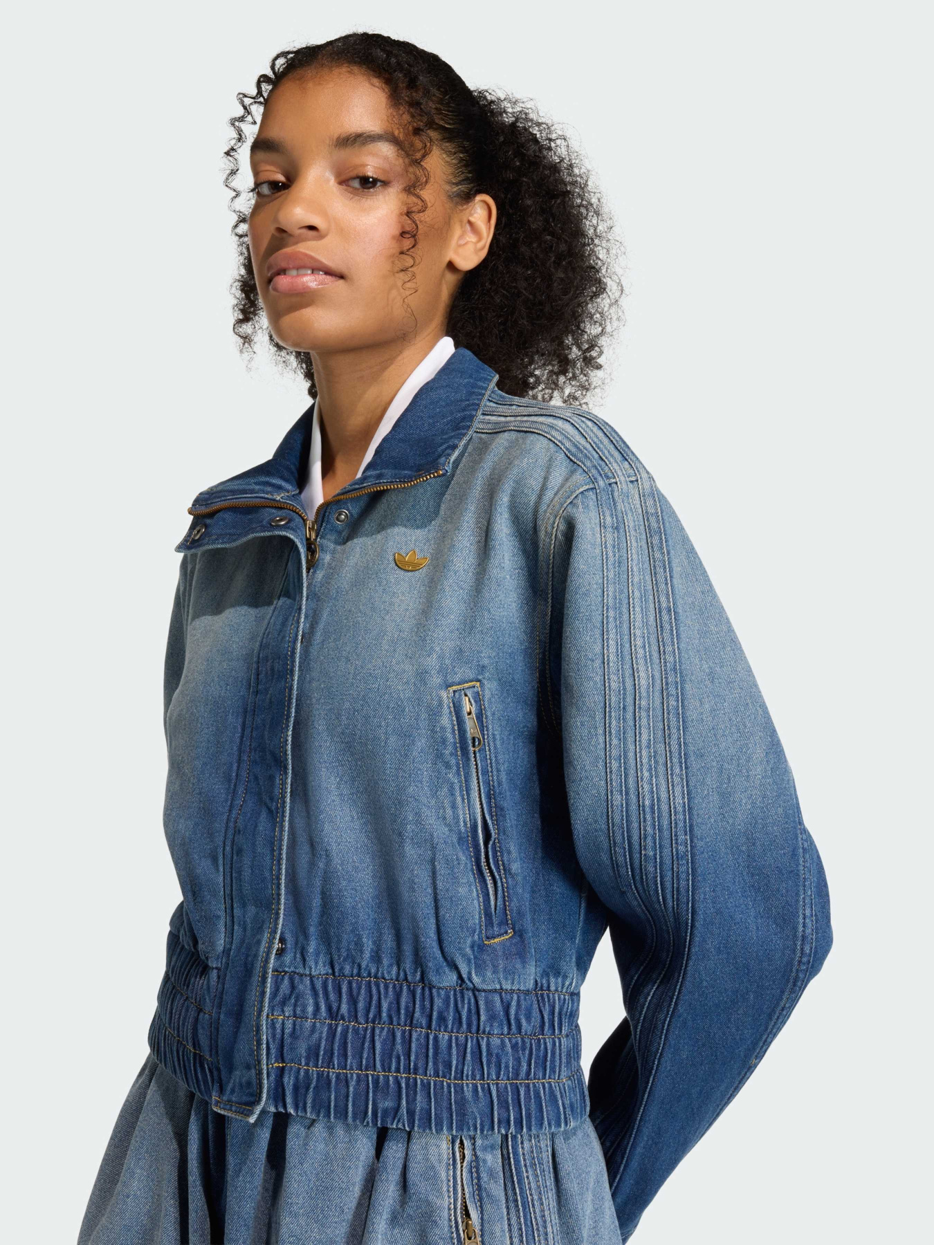 Джинсовая куртка модель KE1072 Фото