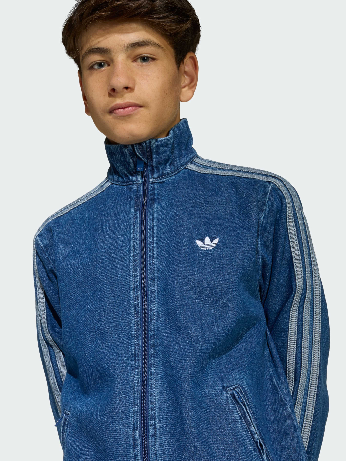 Джинсовая куртка Adidas Adicolor модель KE2849 Фото