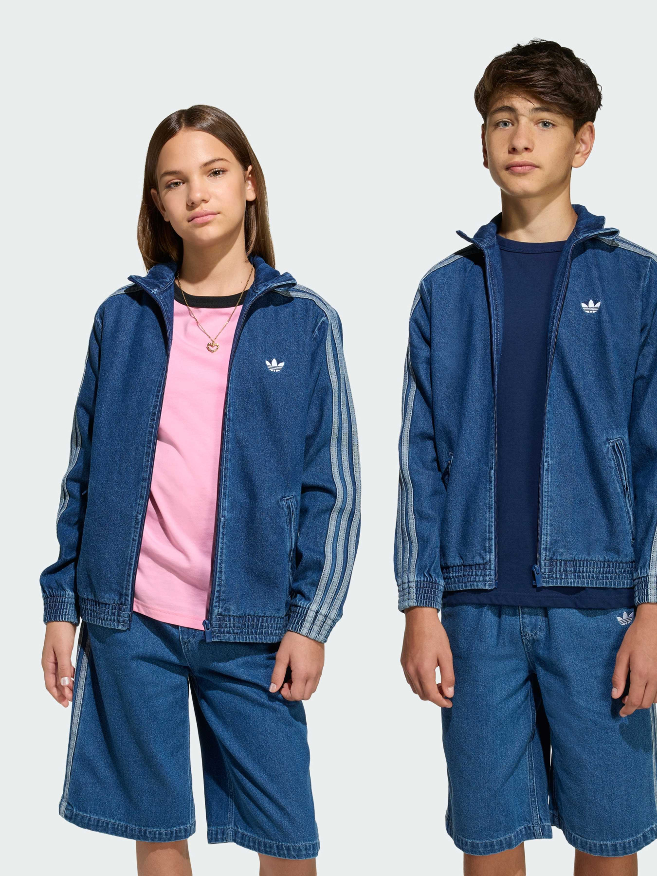 Джинсовая куртка Adidas Adicolor модель KE2849 Фото