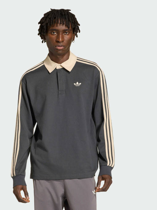 Лонгслив 3-STRIPES RUGBY модель KQ9640 Фото